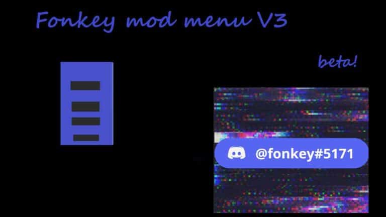 Download the Latest Fonkey Mod Menu V3 BETA for Gorilla Tag