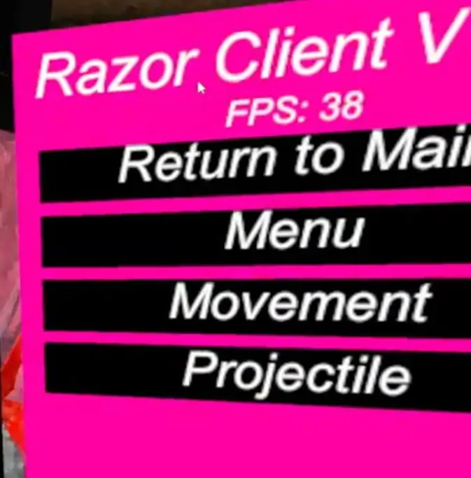 Razor Client Mod Menu V2 Download